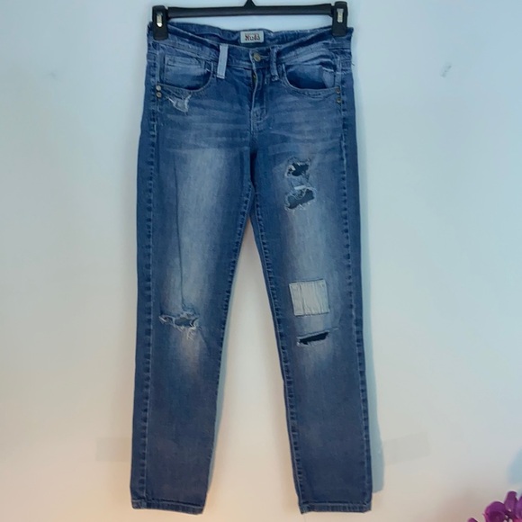 Mudd Women’s Distressed Skinny Jeans Size 5 - Picture 1 of 4